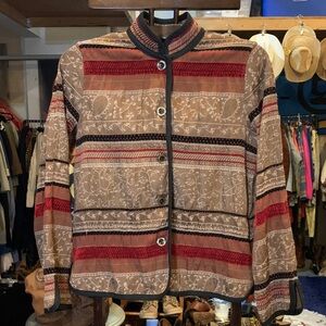 Women's Multicolor Patterned Jacket